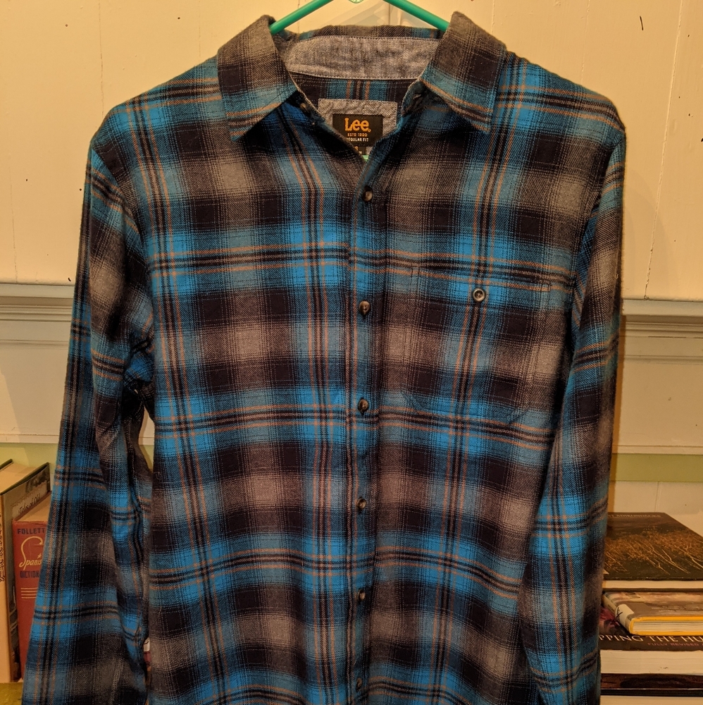 NWT Men's Lee flannel shirt